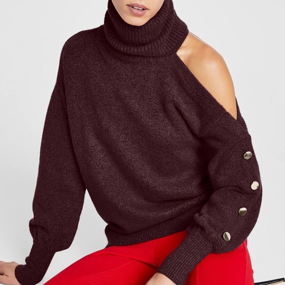 I.N.C. Open Shoulder Sweater - Picture 1 of 11